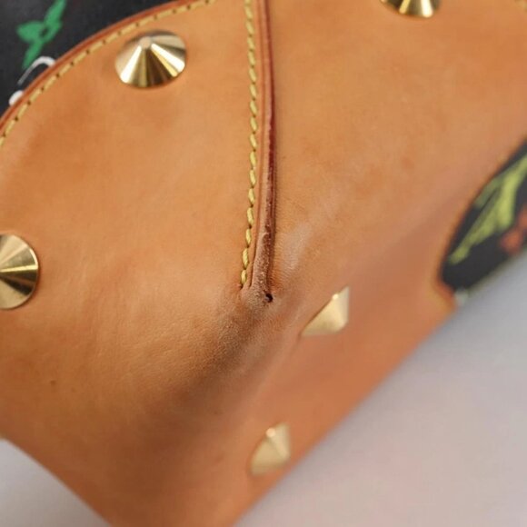 LOUIS VUITTON Monogram Multicolor Judy MM Bag 2Way Black M40256 Auth BA5540A - Picture 4 of 16